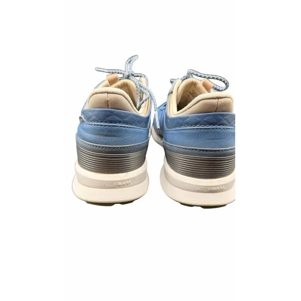 FootJoy Women’s Golf Shoes Blue Leather Spikeless Sz 9.5M Comfort